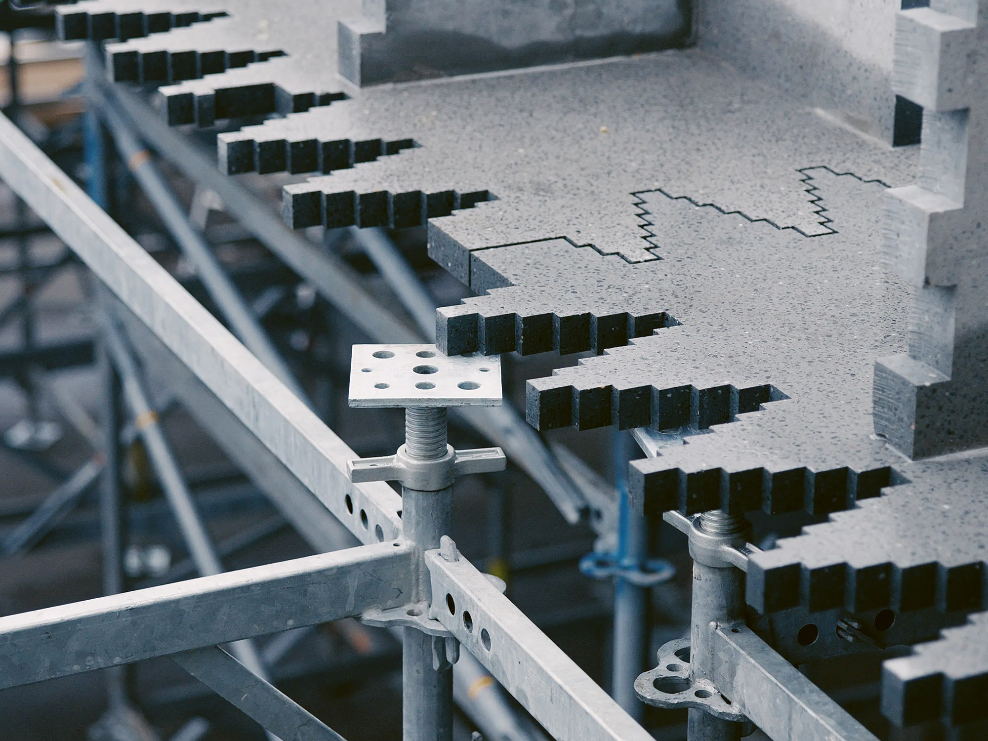 Nachhaltig bauen mit wiederverwendbaren Betonplatten