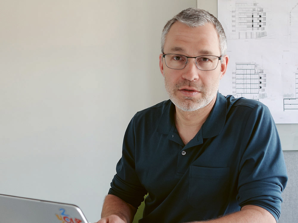 Bau- und Energieingenieur Wolfram Kübler, Geschäftsleitungsmitglied von WaltGalmarini. (Foto: zVg).