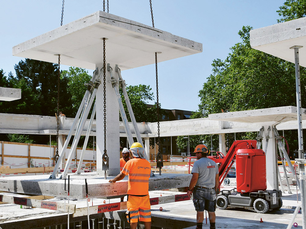 Der mit wiederverwerteten Materialien gebaute Re-Use-Pavillon auf dem ETH-Campus in Zürich erhielt den Arc Award in der Kategorie «Next Generation». (Quelle: ETH / E. Knecht)