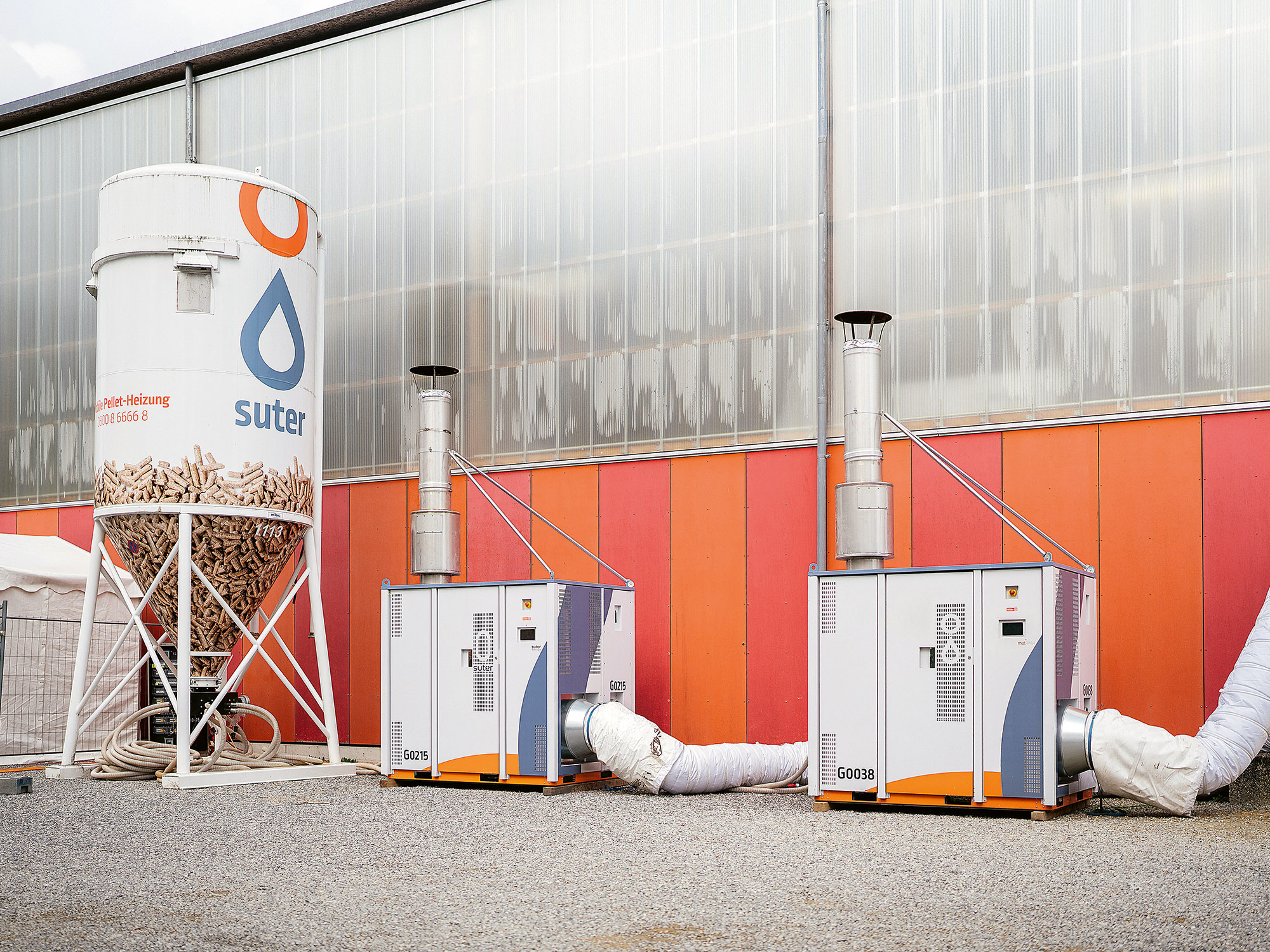 PUBLIREPORTAGE Nachhaltige temporäre Heizungslösung für die Messe in Aarau